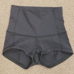 EUC Lululemon tight shorts
